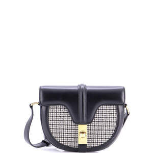 Celine Besace 16 Bag Tweed And Leather #211525C18B